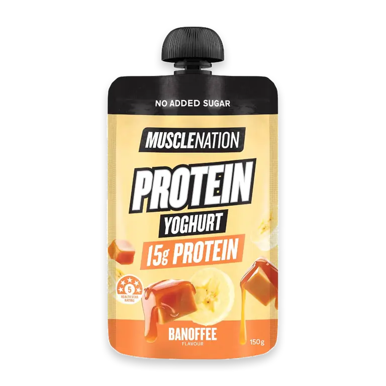 Protein Yoghurt Pouch Banoffee