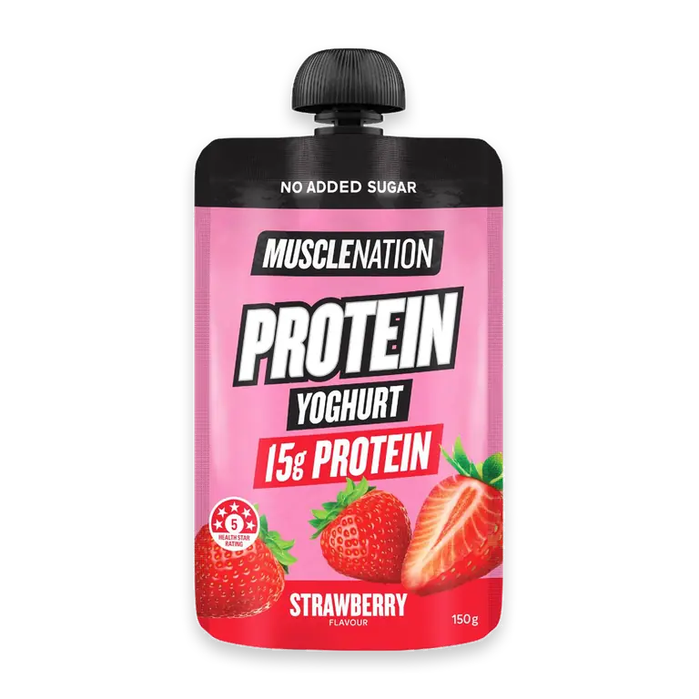 Protein Yoghurt Pouch Strawberry