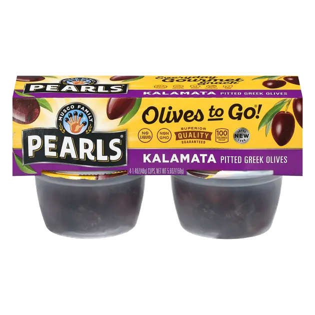 Kalamata Pitted Greek Olives To Go!