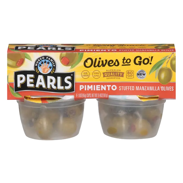 Pimiento Stuffed Manzanilla Olives To Go!