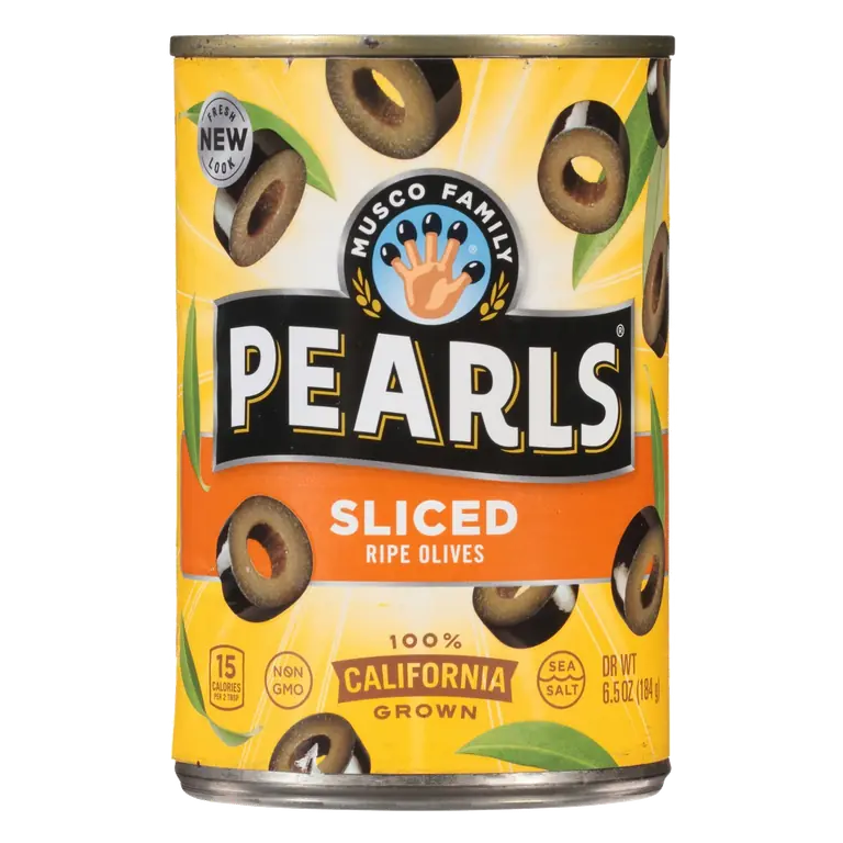 Sliced California Ripe Olives, Sea Salt