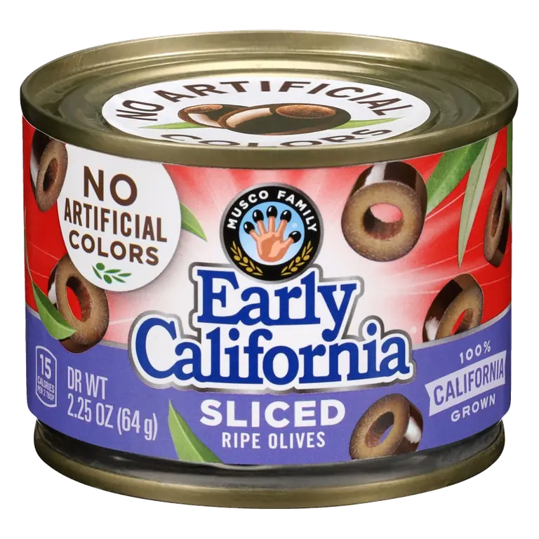 Sliced Ripe Olives