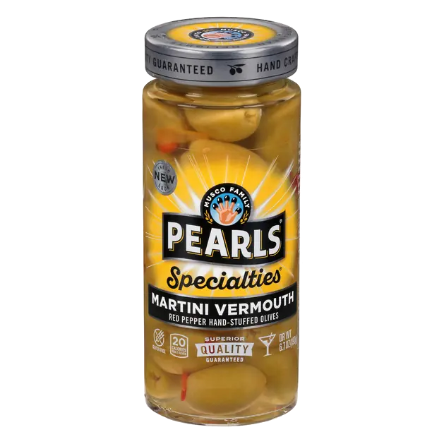 Specialties, Martini Vermouth Red Pepper Hand-Stuffed Olives