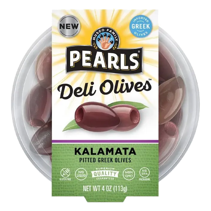 Deli Olives, Kalamata Pitted Greek Olives