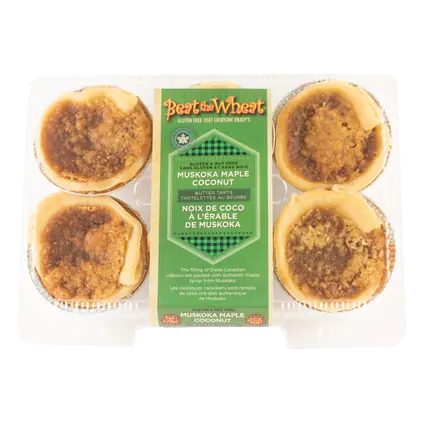 Butter Tarts Maple Coconut 450 g (frozen)