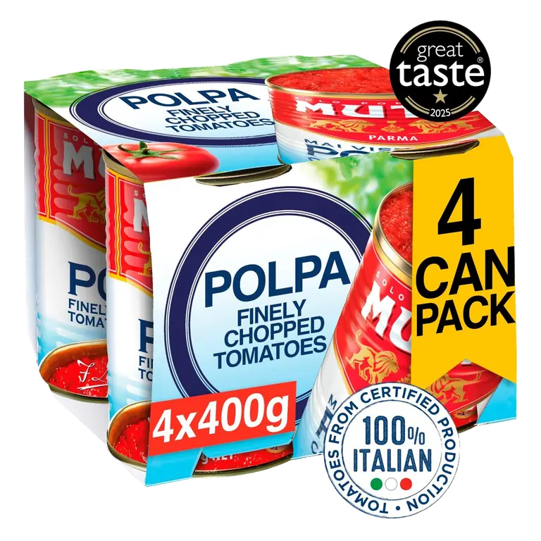 Finely Chopped Tomatoes 4x400g