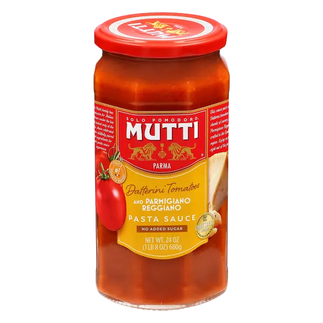 No Added Sugar Rossoro Tomatoes & Parmigiano Reggiano Pasta Sauce