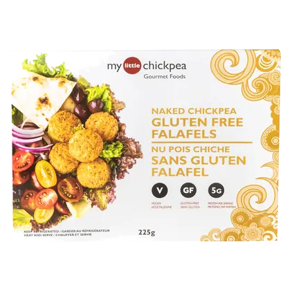 Gluten-Free Falafels Naked Chickpea 225 g