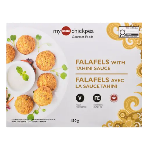 Gluten-Free Falafels With Tahini Dipping Sauce 150 g