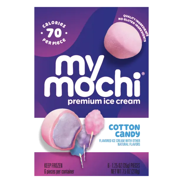 Cotton Candy Ice Cream - 6 ct