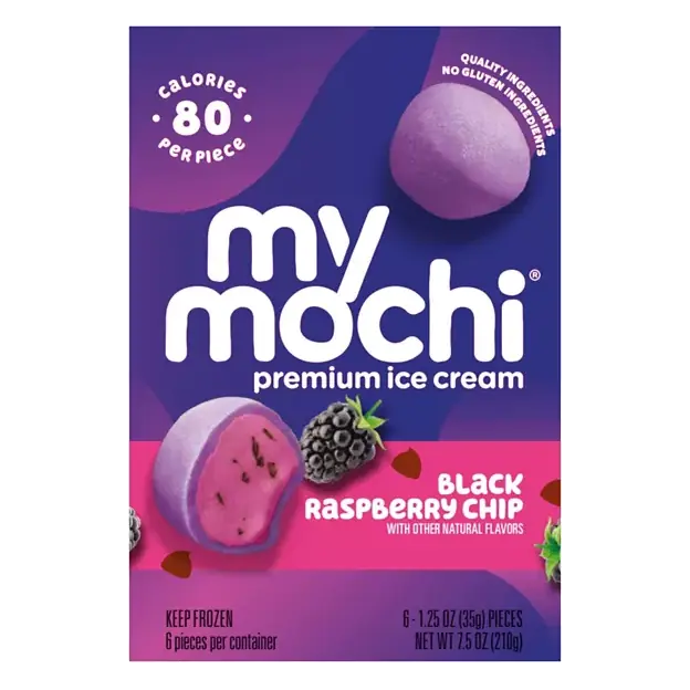 Premium Black Raspberry Chip Ice Cream