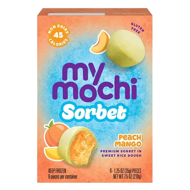Sorbet, Peach Mango