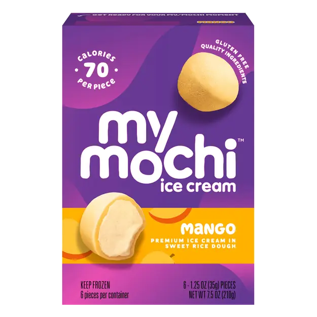 Sweet Mango Ice Cream - 6 ct