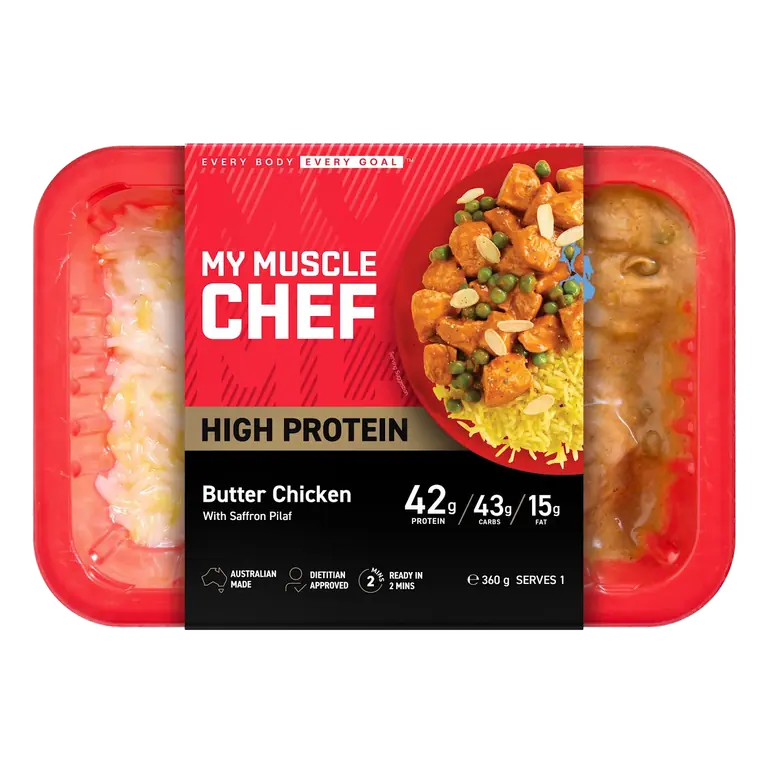 Butter Chicken With Saffron Pilaf