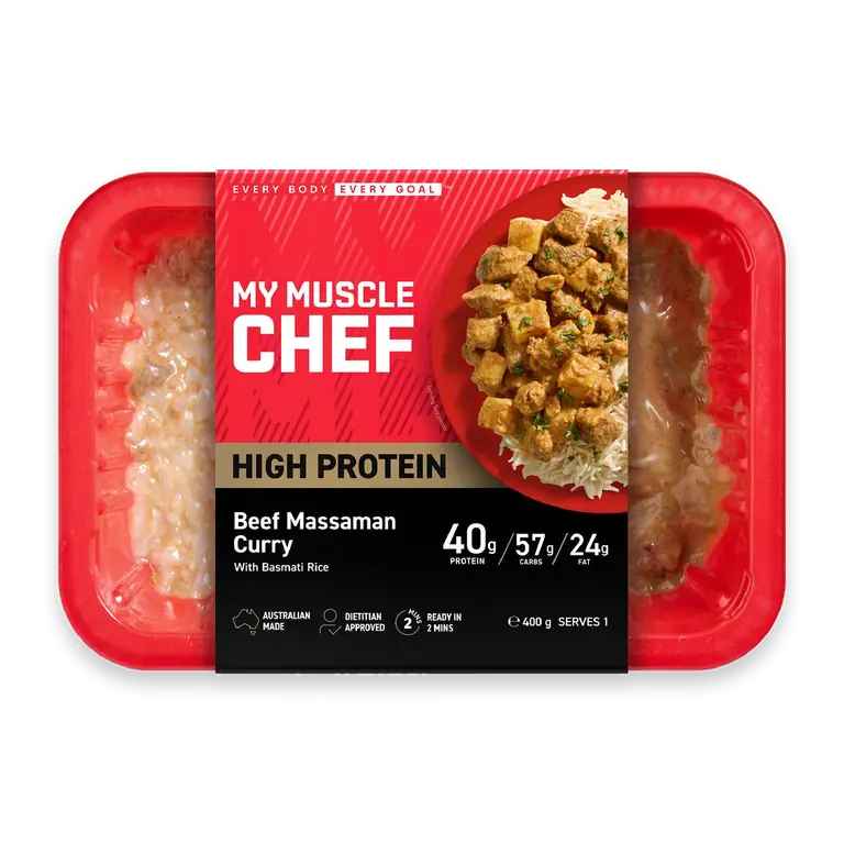 High Protein Beef Massaman Curry