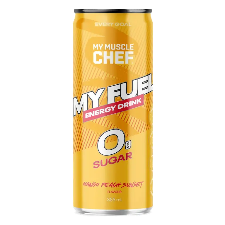 My Fuel Energy Drink Mango Peach Sunset