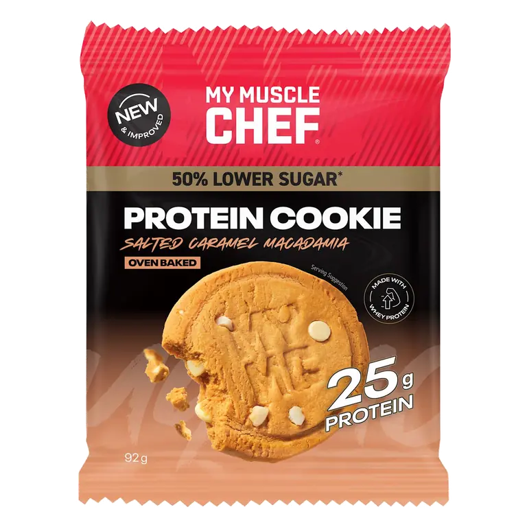 Protein Cookie Salted Caramel Macadamia
