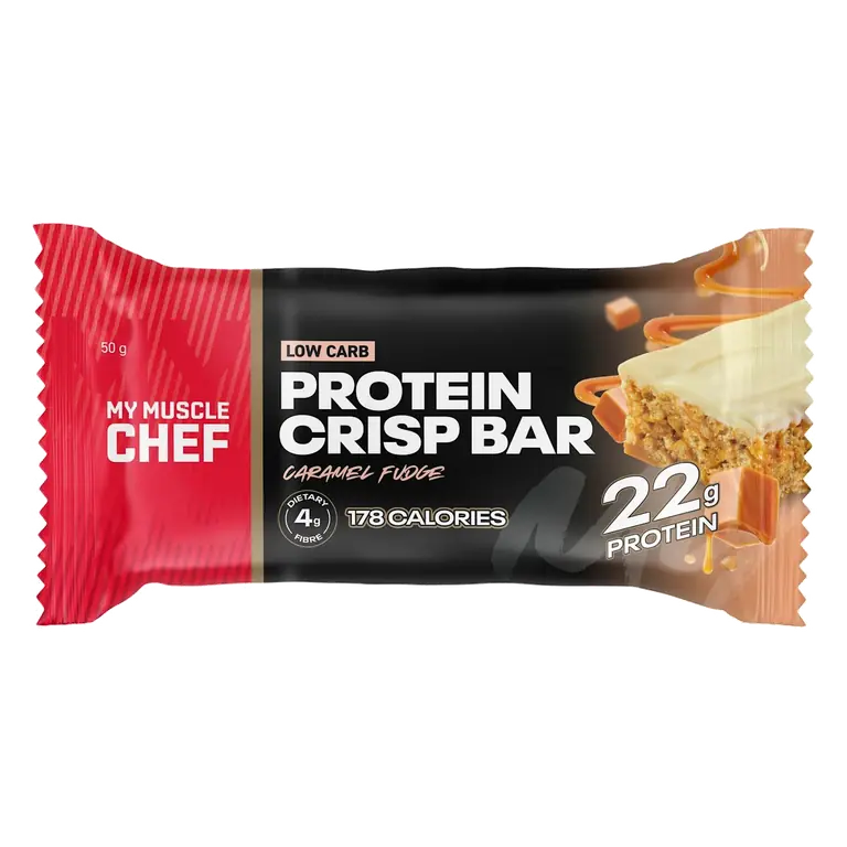 Protein Crisp Bar Caramel Fudge