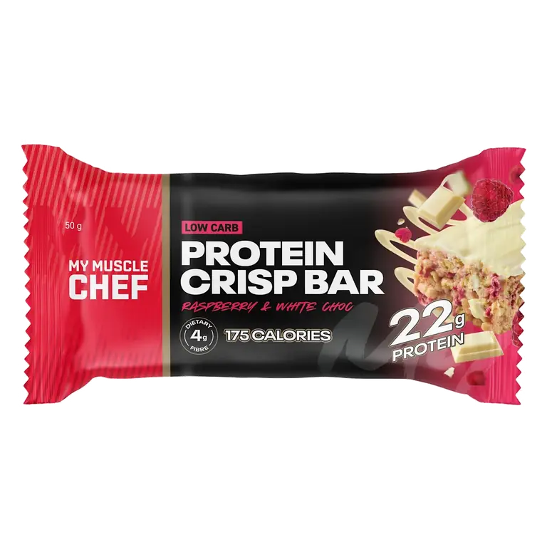 Protein Crisp Bar Raspberry & White Chocolate