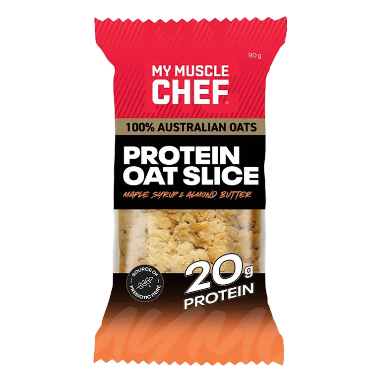 Protein Oat Slice Maple Syrup & Almond Butter