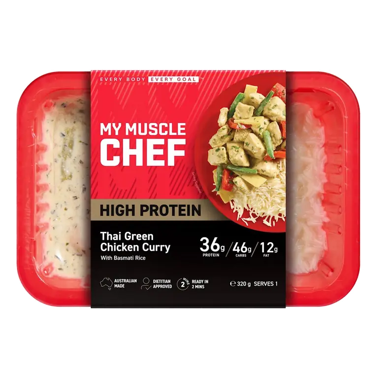 Thai Green Chicken Curry With Basmati Rice
