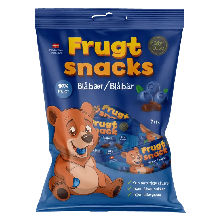 Fruktsnacks Blåbär