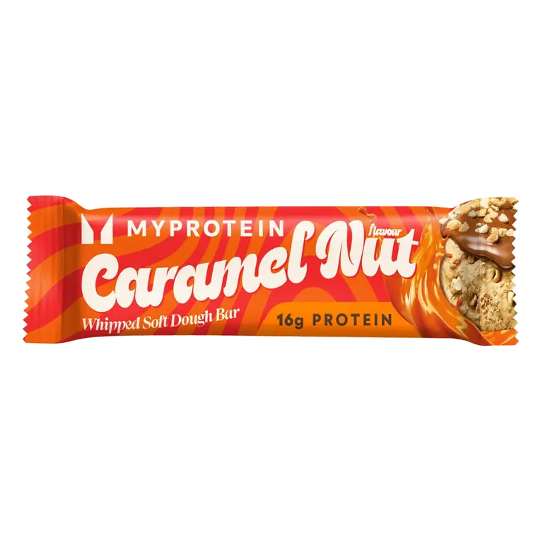Myprotein Caramel Nut Flavour Whipped Soft Dough Bar 65g