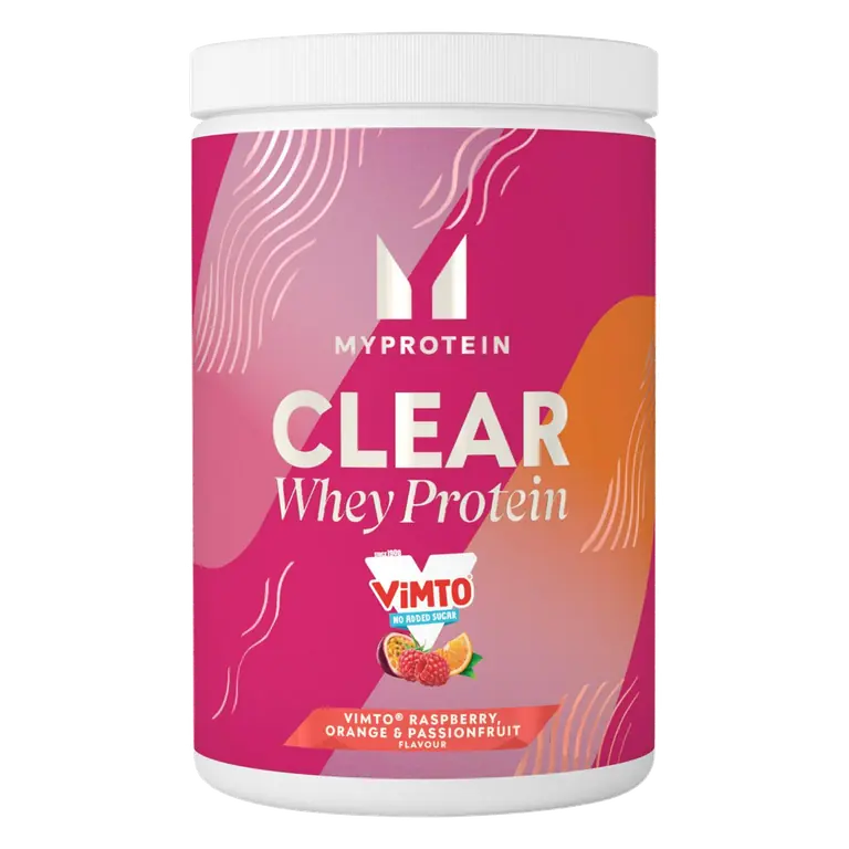 Clear Whey Protein Vimto Raspberry, Orange & Passionfruit Flavour 250g