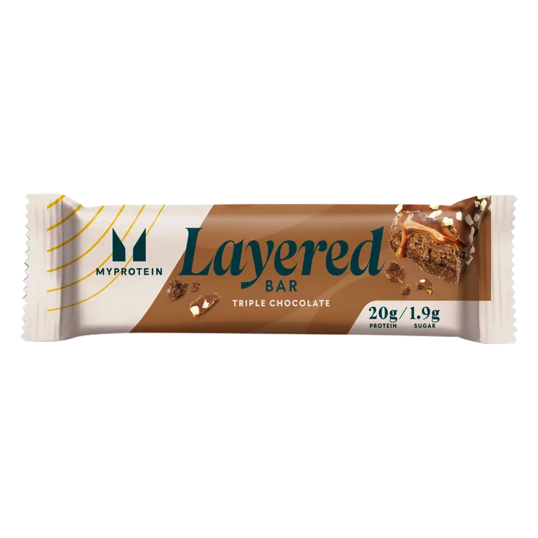 Myprotein Layered Bar Triple Chocolate Fudge Flavour 60g