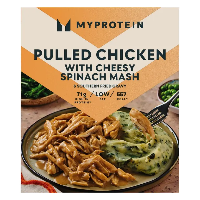 Myprotein Pulled Chicken with Cheesy Spinach Mash 550g