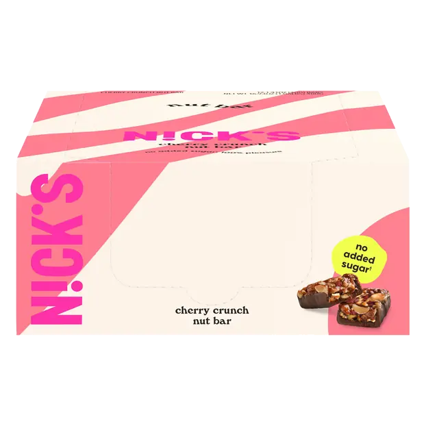 No Added Sugar Cherry Crunch Nut Bars - 12 ct