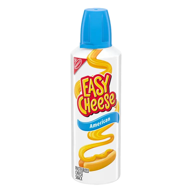 American Pasteurized Easy Cheese Snack