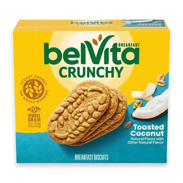 belVita Toasted Coconut Breakfast Bars Biscuits