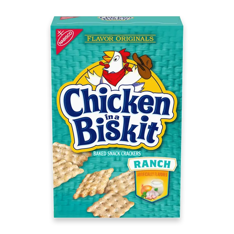 CHICKEN IN A BISKIT Ranch Baked Crackers