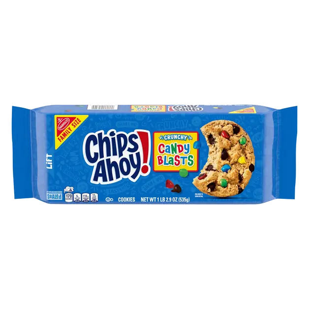 Candy Blasts Chocolate Chip Cookies Family Size