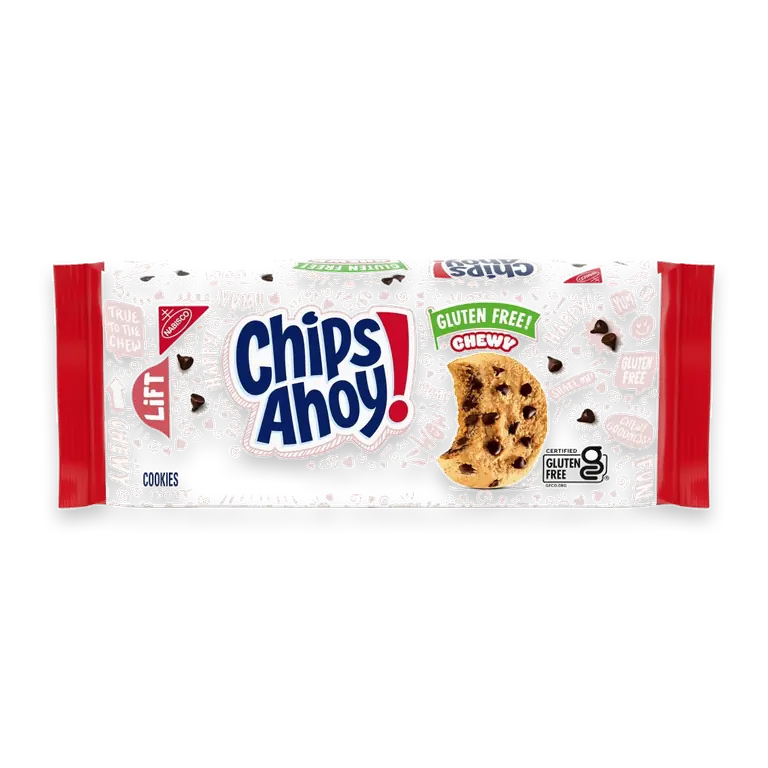 CHIPS AHOY! Chewy Gluten Free Fudgy Chocolate Chip Cookies
