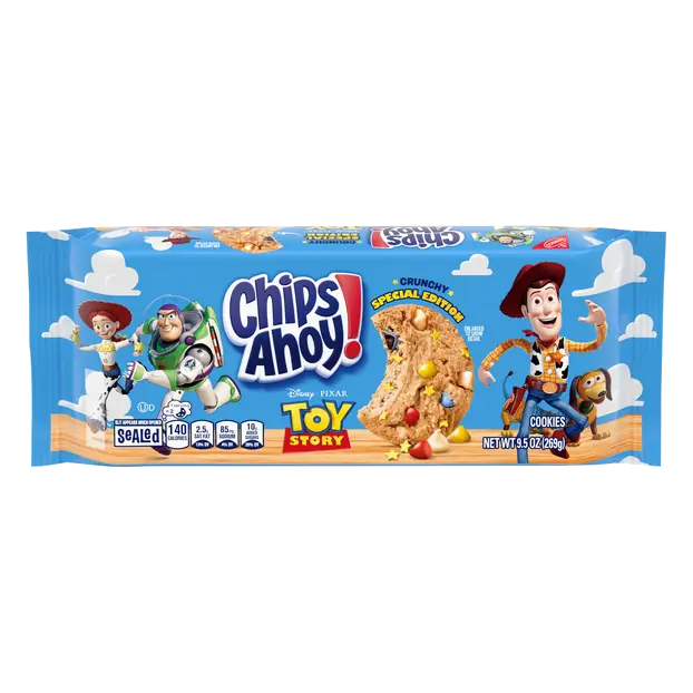 Chips Ahoy! with Disney & Pixar's Toy Story Candy Blasts Crunchy Cookies
