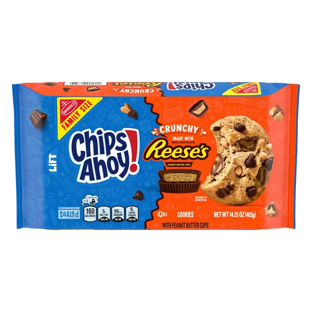 Chocolate Chip Cookies with Reese's Family Size