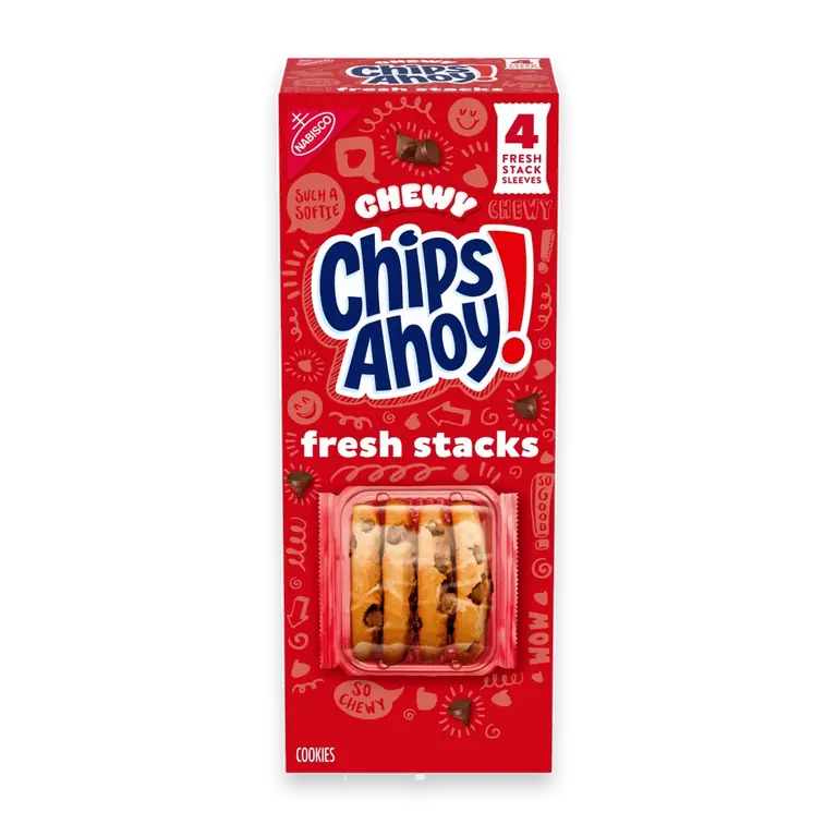 CHIPS AHOY! Fresh Stacks Chewy Chocolate Chip Cookies