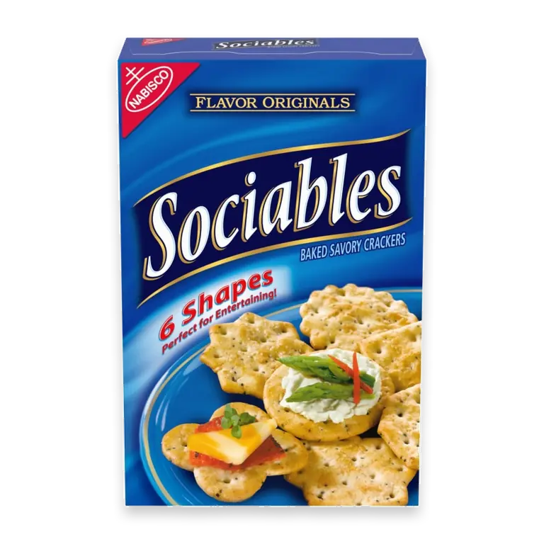 Flavor Originals Sociables Baked Savory Crackers