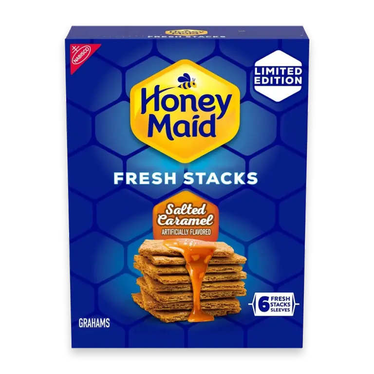 HONEY MAID Fresh Stacks Salted Caramel Graham Crackers