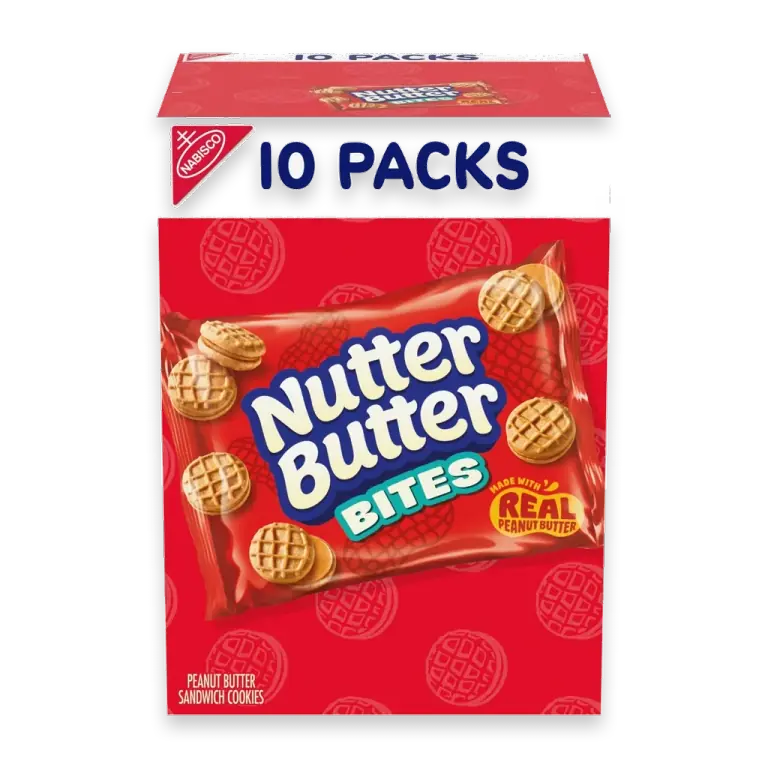 NUTTER BUTTER Bites Peanut Butter Sandwich Cookies Multipack