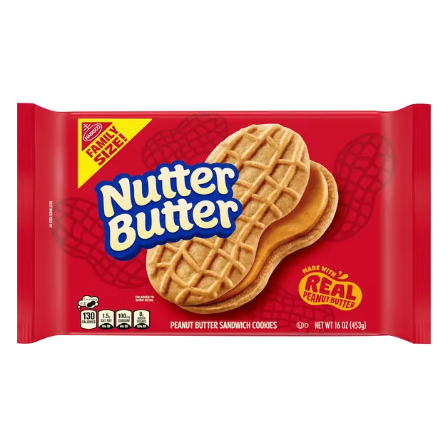 Peanut Butter Sandwich Cookies Family Size