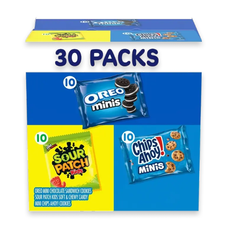 OREO & CHIPS AHOY! Cookies & SOUR PATCH KIDS Candy Variety Pack