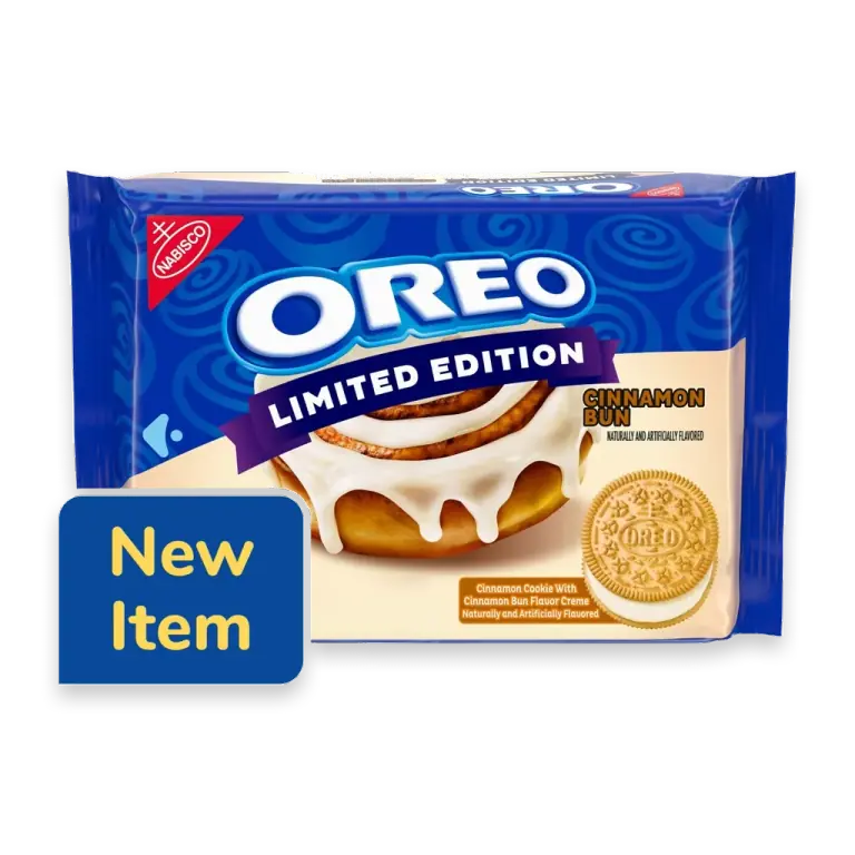 OREO Cinnamon Bun Sandwich Cookies