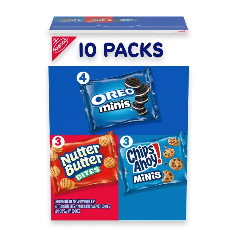 OREO Mini Nutter Butter Bites CHIPS AHOY! Mini Cookies Variety Pack
