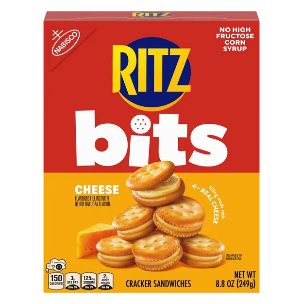 Bits Cheese Sandwich Crackers