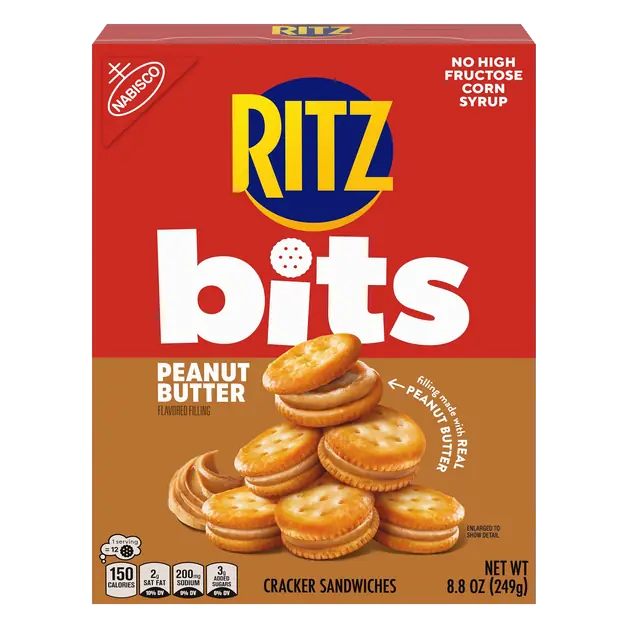 Bits Peanut Butter Sandwich Crackers