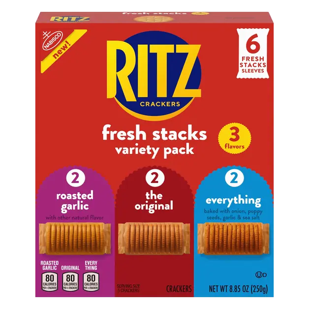Fresh Stacks Crackers Variety Pack - 6 ct