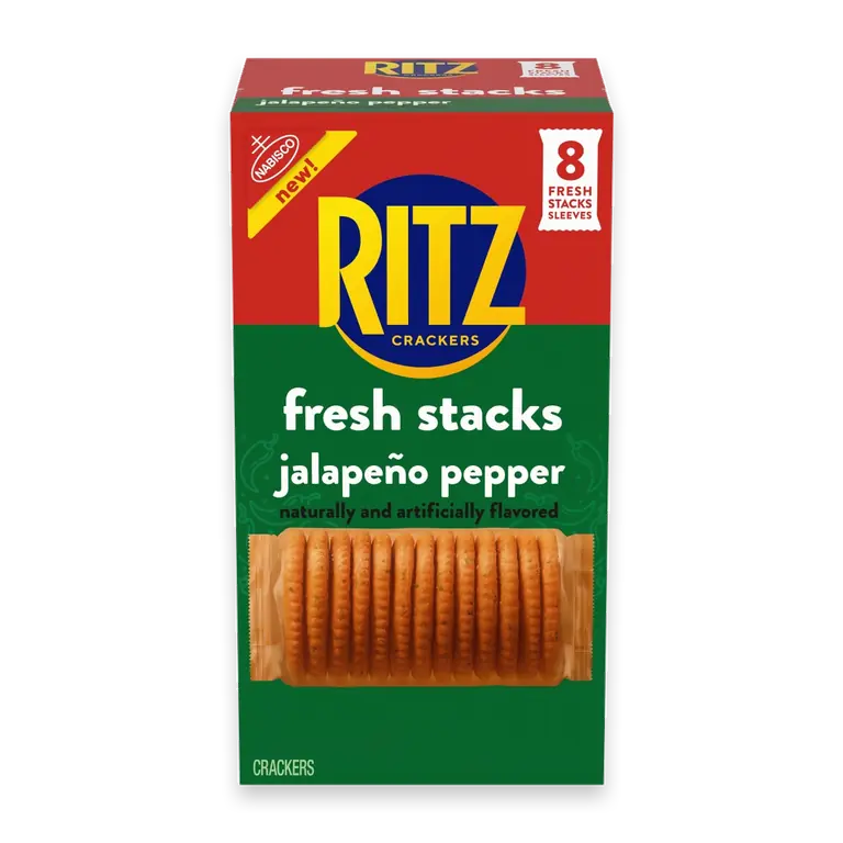 RITZ Fresh Stacks Jalapeno Pepper Crackers Multipack